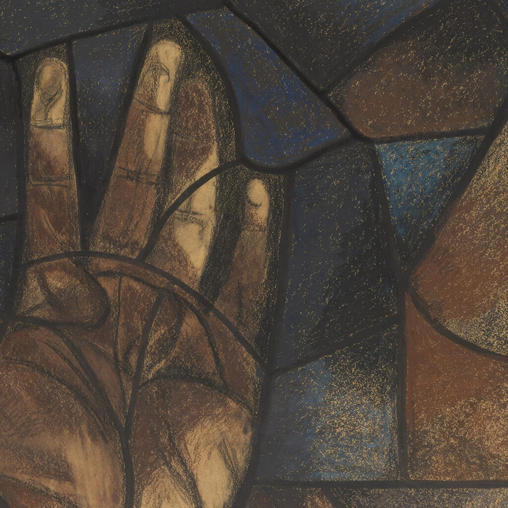 Ontwerp voor raam in het Noordertransept in de Dom te Utrecht 63 ca. 1878 1938 Richard Nicolaus Roland Holst 8 mockup
