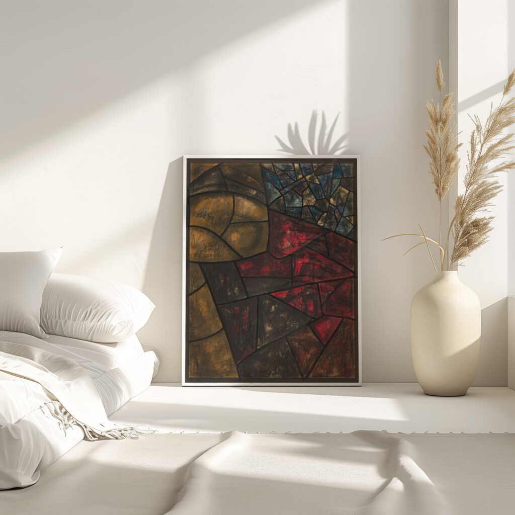 Ontwerp voor raam in het Noordertransept in de Dom te Utrecht 7 ca. 1878 1938 Richard Nicolaus Roland Holst 4 mockup