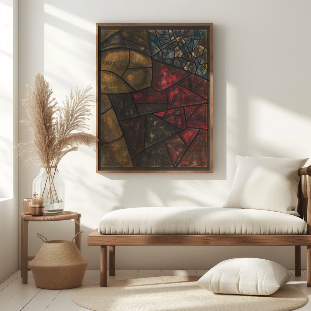 Ontwerp voor raam in het Noordertransept in de Dom te Utrecht 7 ca. 1878 1938 Richard Nicolaus Roland Holst 5 mockup