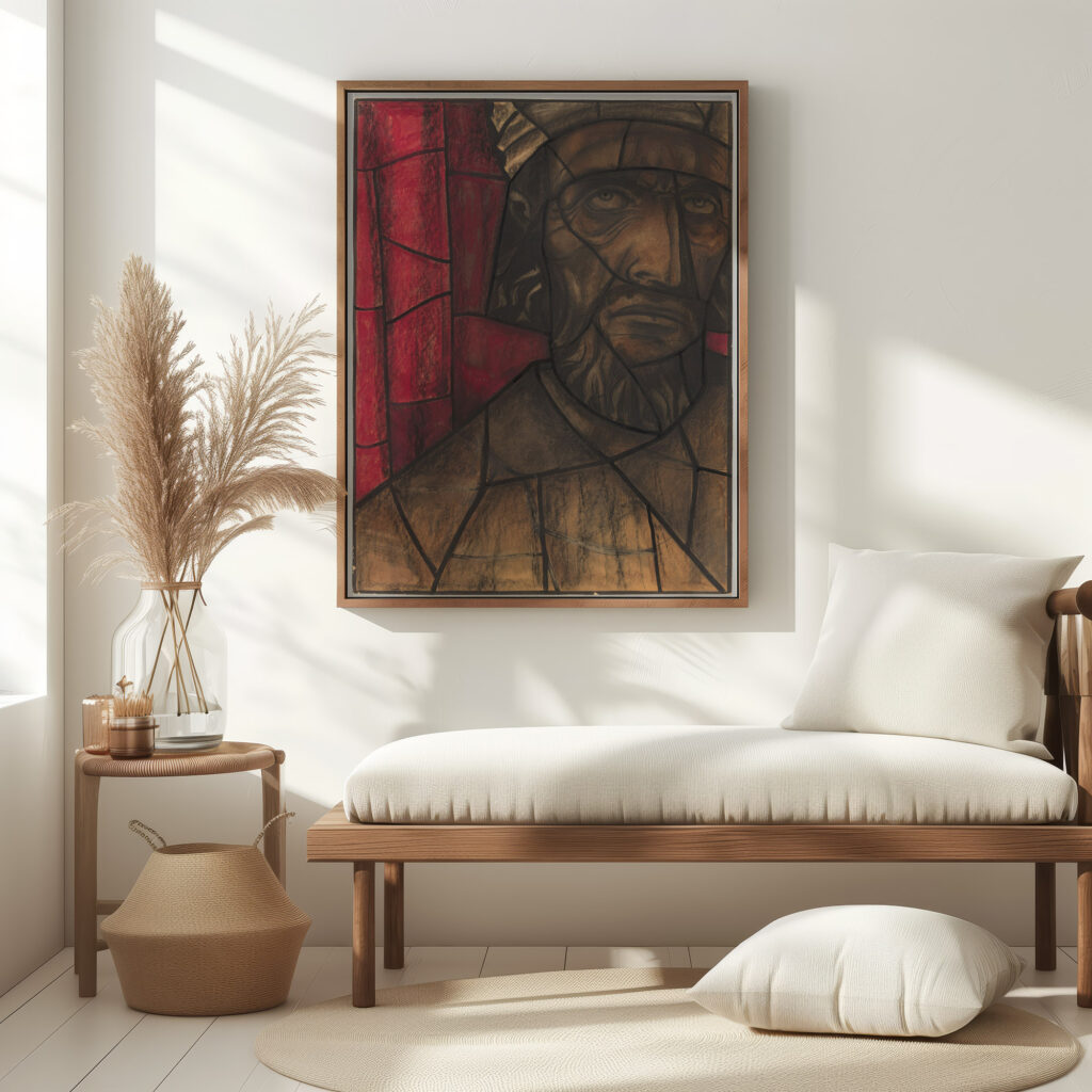 Ontwerp voor raam in het Noordertransept in de Dom te Utrecht 9 ca. 1878 1938 Richard Nicolaus Roland Holst 5 mockup