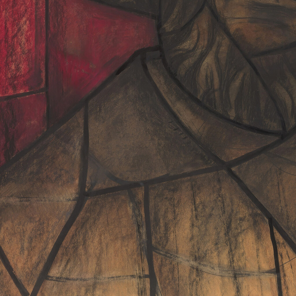 Ontwerp voor raam in het Noordertransept in de Dom te Utrecht 9 ca. 1878 1938 Richard Nicolaus Roland Holst 8 mockup