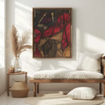 Ontwerp voor raam in het Noordertransept in de Dom te Utrecht ca. 1878 1938 Richard Nicolaus Roland Holst 5 mockup