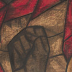 Ontwerp voor raam in het Noordertransept in de Dom te Utrecht ca. 1878 1938 Richard Nicolaus Roland Holst 8 mockup