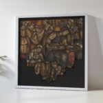 Ontwerp voor raam in het Stadhuis in Amsterdam 1930 Richard Nicolaus Roland Holst 5 mockup