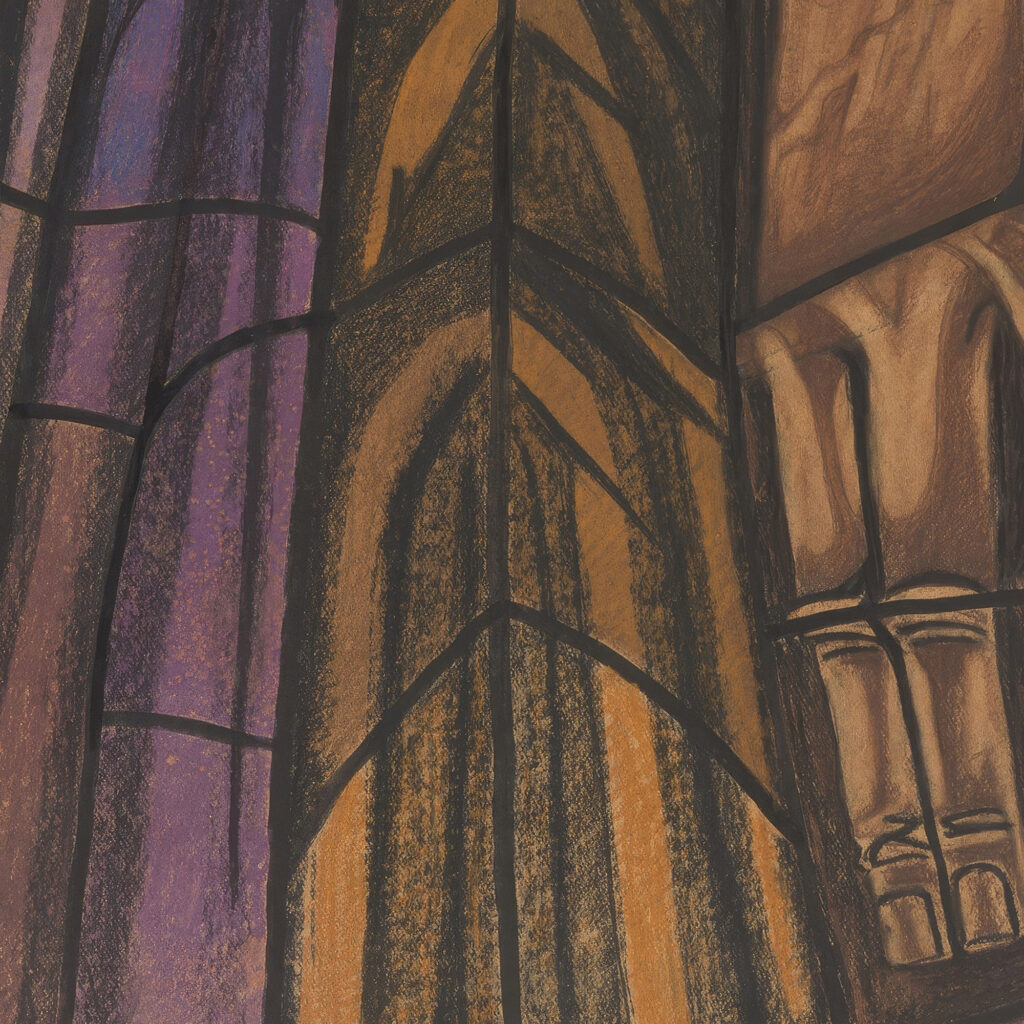 Ontwerp voor raam in het Zuidertransept van de Dom te Utrecht 2 ca. 1878 1938 Richard Nicolaus Roland Holst 8 mockup