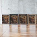 Ontwerp voor raam in het Zuidertransept van de Dom te Utrecht 3 1850 2000 Richard Nicolaus Roland Holst framed posters mockup