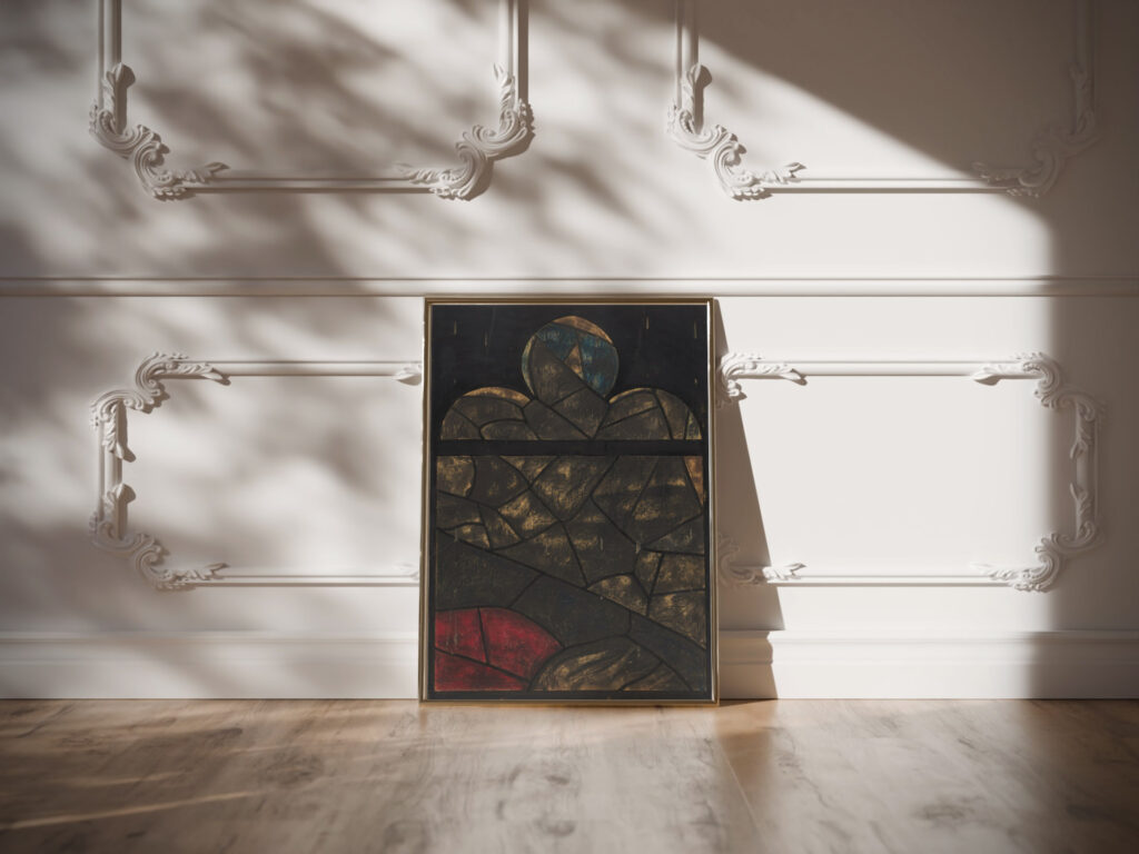 Ontwerp voor raam in het Zuidertransept van de Dom te Utrecht 3 ca. 1878 1938 Richard Nicolaus Roland Holst video mockup