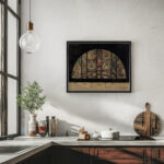 Ontwerp voor raam in het postkantoor te Utrecht 1923 Richard Nicolaus Roland Holst 6 mockup