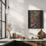 Ontwerp voor raam met wapen in het stadhuis te Amsterdam 1878 1938 Richard Nicolaus Roland Holst 6 mockup