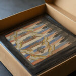 Ontwerp voor vaandel van de Bond voor Gereformeerde Jeugdorganisatie 1874 Carel Adolph Lion Cachet video mockup