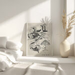 Ontwerp voor wapenschild voor Fock 1874 Carel Adolph Lion Cachet 4 mockup