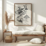 Ontwerp voor wapenschild voor Fock 1874 Carel Adolph Lion Cachet 5 mockup