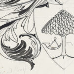 Ontwerp voor wapenschild voor Fock 1874 Carel Adolph Lion Cachet 8 mockup