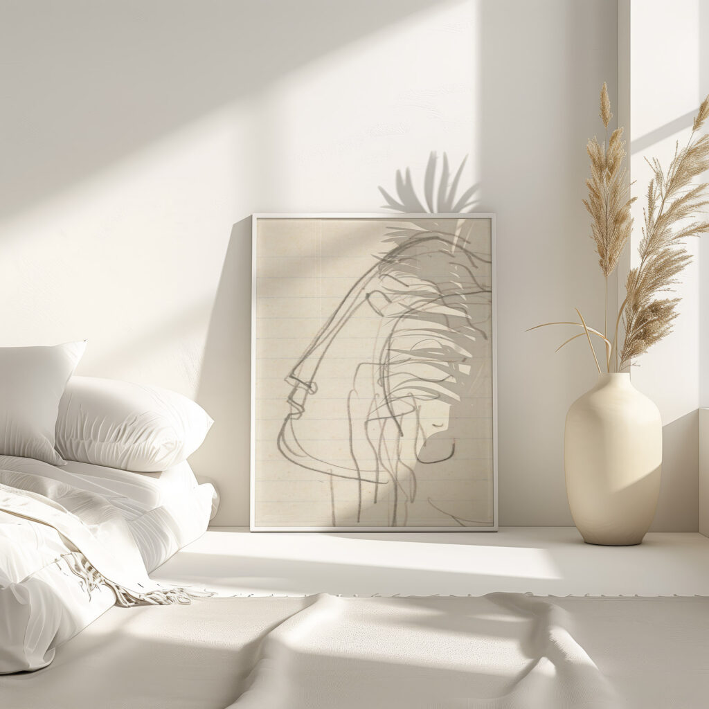 Ontwerpschets voor Paul Fierens ‘lArt Hollandais contemporain 1933 Leo Gestel 4 mockup