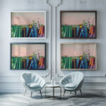 Open Landscape II 1973 Tiit Paasuke framed posters mockup