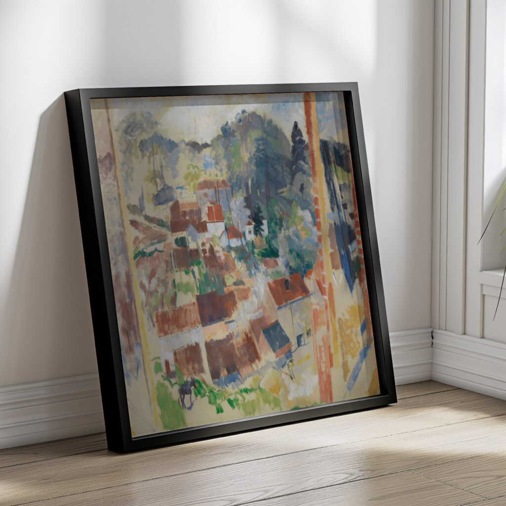 Open Window on Bosvoorde Rik Wouters 4 mockup