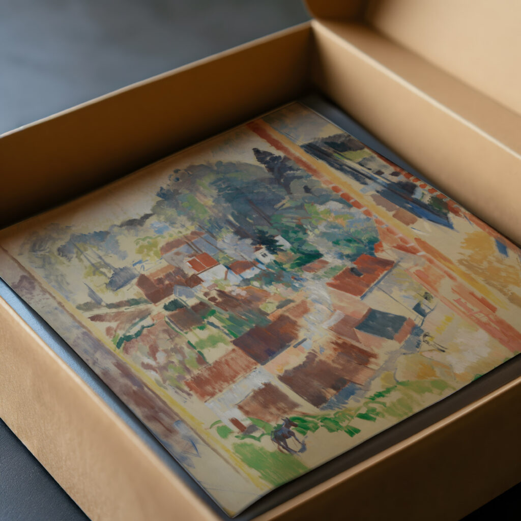 Open Window on Bosvoorde Rik Wouters video mockup