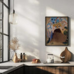 Ophelia 1906 Odilon Redon 6 mockup