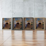 Ophelia 1906 Odilon Redon framed posters mockup