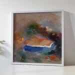 Ophelia with a Blue Wimple in the Water 1900 1905 Odilon Redon 5 mockup