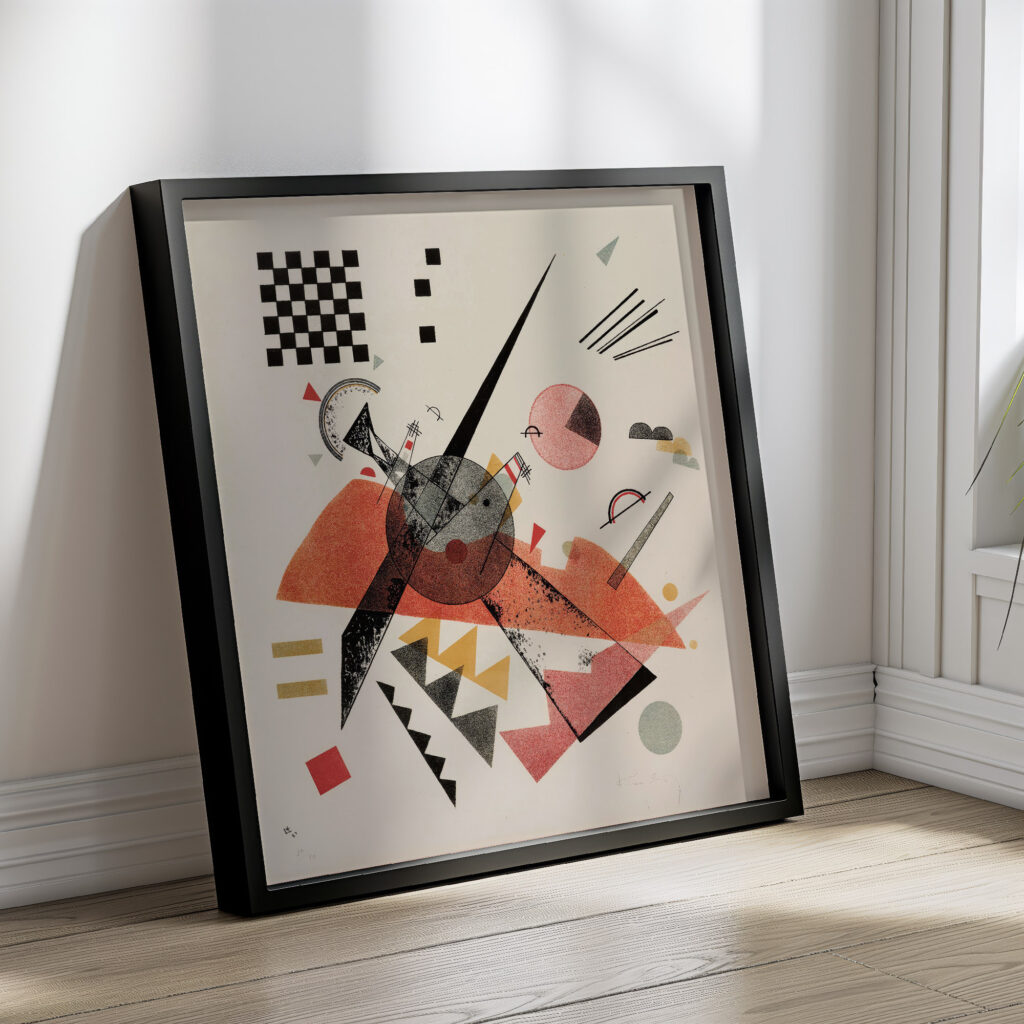 Orange 1923 Wassily Kandinsky 4 mockup