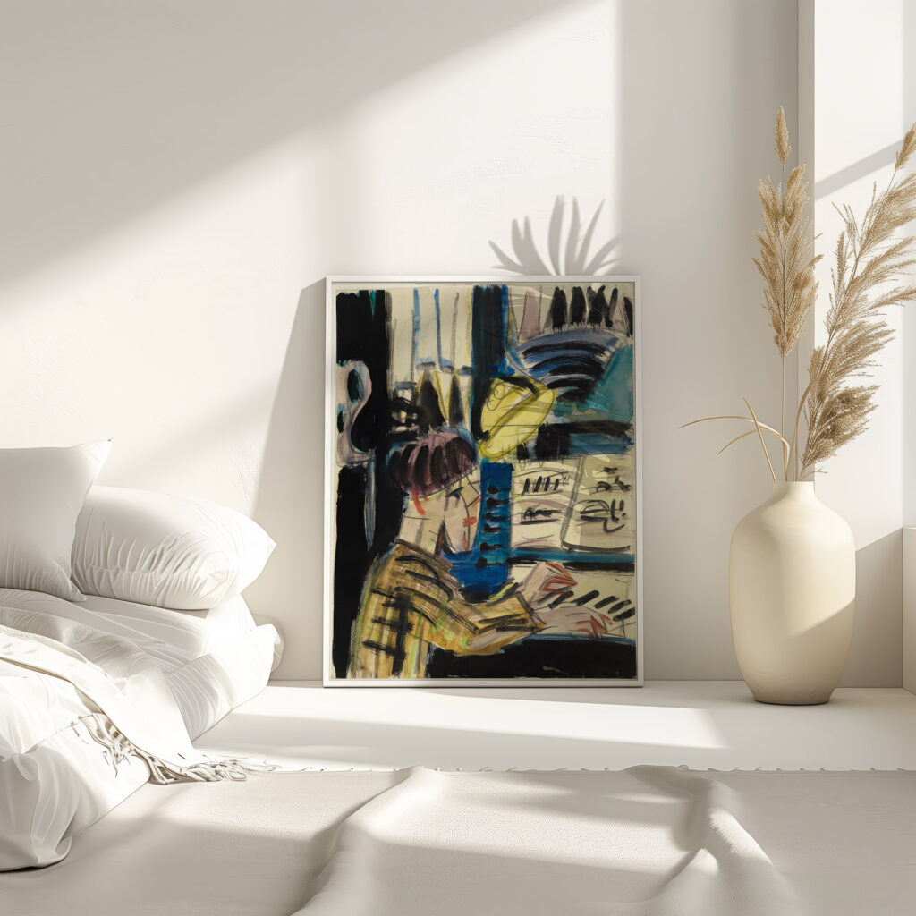 Orgelspieler 1928 Ernst Ludwig Kirchner 4 mockup