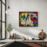 Oriental 1909 Wassily Kandinsky 6 mockup