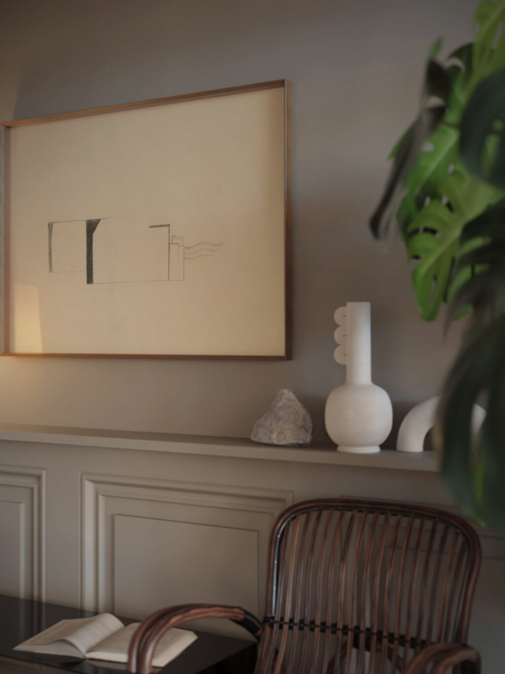 Original drawings 01 early 20th century Viking Eggeling video mockup