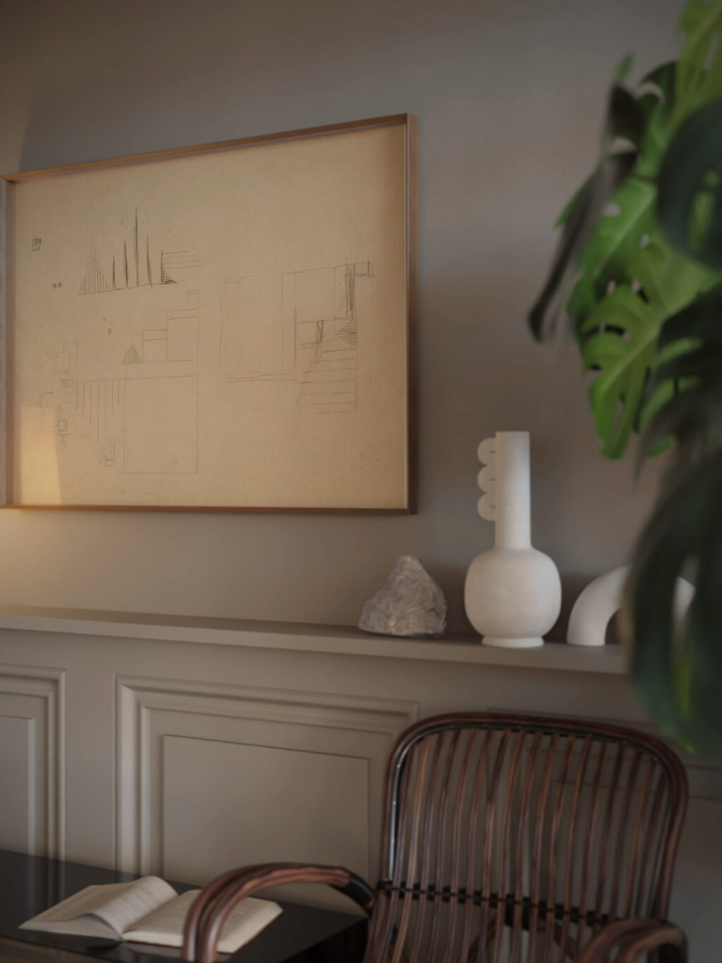 Original drawings and manuscripts by the artist and documentary material 1 early 20th century Viking Eggeling video mockup