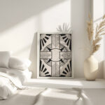 Ornament met cirkel en kruis 1905 Samuel Jessurun de Mesquita 4 mockup