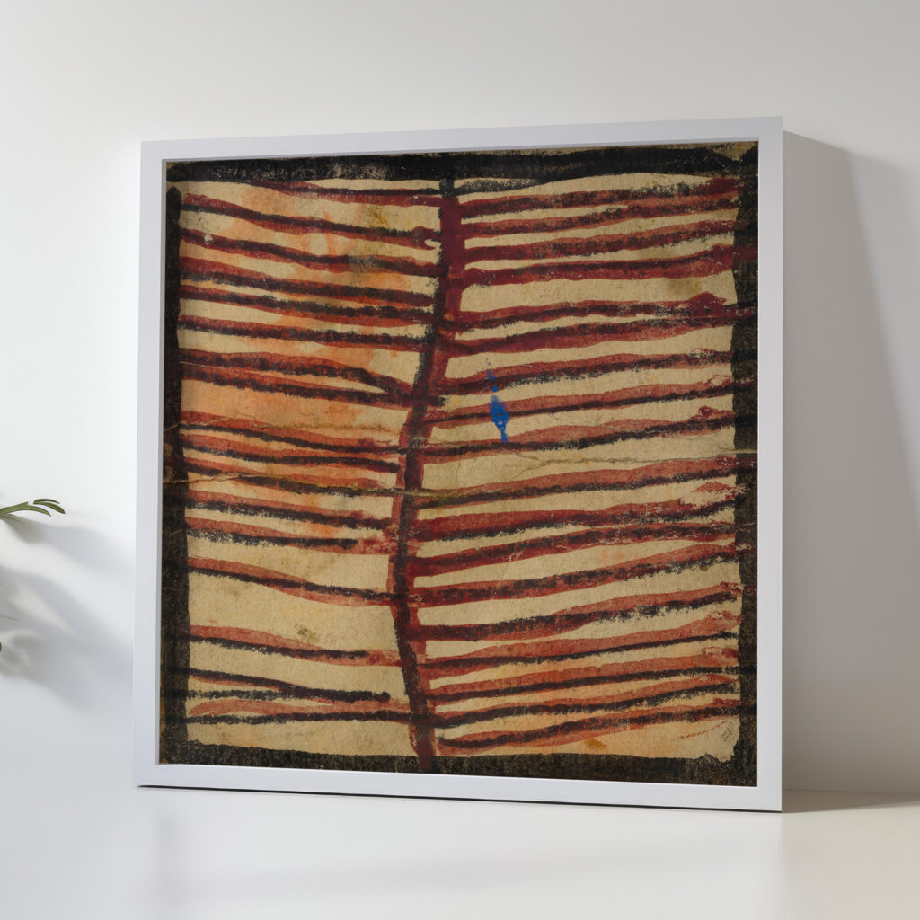 Ornament mit parallelen Linien 1918 Egon Schiele 5 mockup