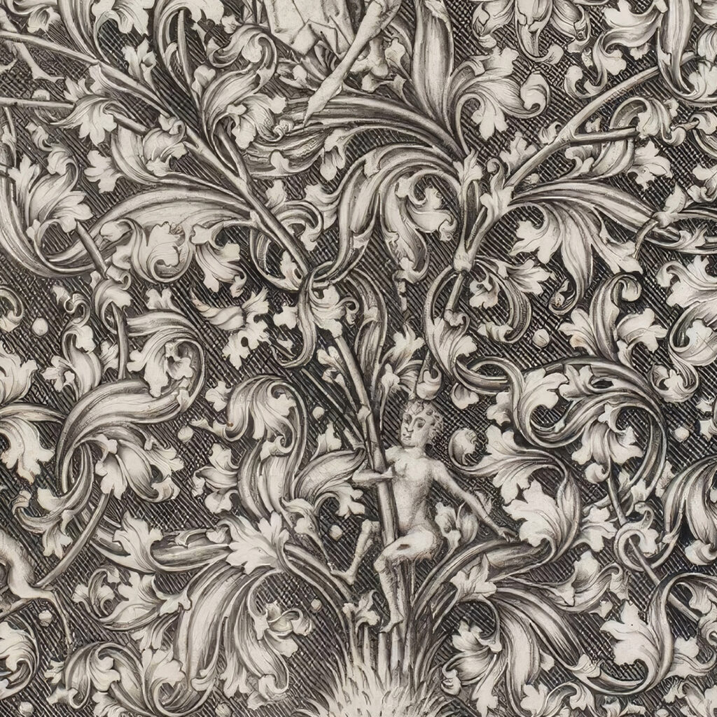 Ornament with lovers 1480 – 1503 Israhel Van Meckenem 8 mockup