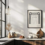 Ornamentale boekdrukstempel voor een boekband 1878 Samuel Jessurun de Mesquita 6 mockup