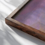 Orpheus c. 1903 1910 Odilon Redon close up dark wood mockup