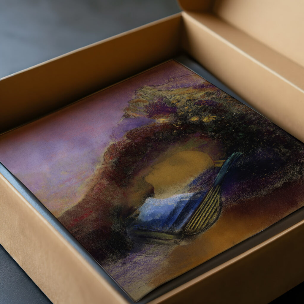 Orpheus c. 1903 1910 Odilon Redon video mockup