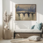 Out of my London window dome and spires and chimneys mist and smoke 1890 Joseph Pennell 5 mockup