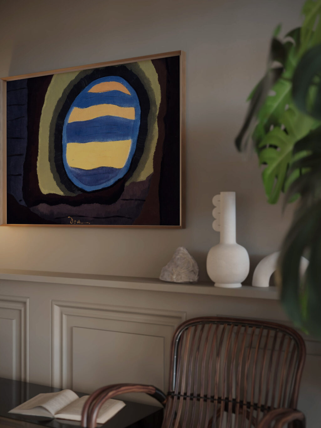 Out the Window 1939 Arthur Dove video mockup