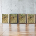 Outdoor Cafe ca. 1892 Maurice Prendergast framed posters mockup