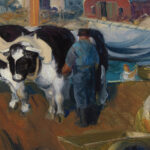 Ox Team Wharf at Matinicus 1916 George Wesley Bellows 8 mockup