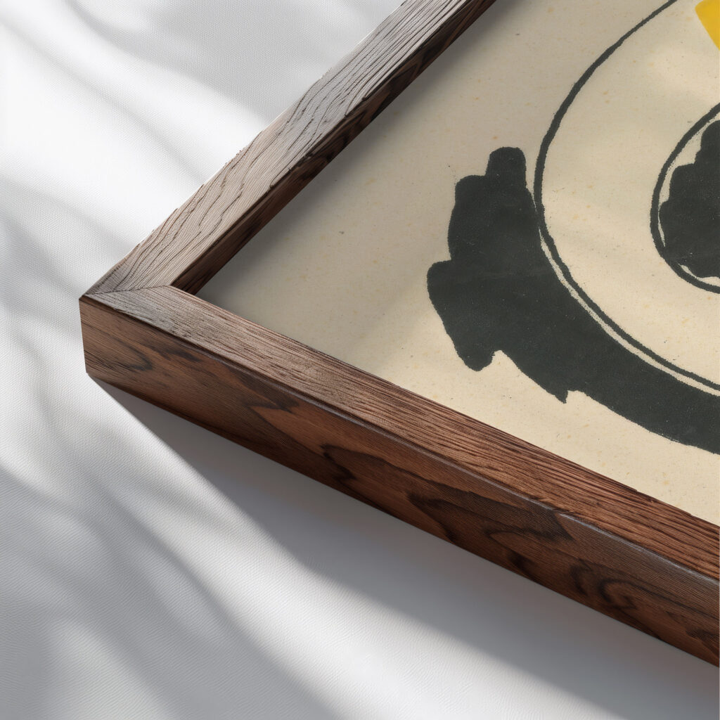 P.F.1938 1938 Mikulas Galanda close up dark wood mockup