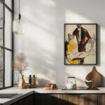 Paar Szene im Cafe 1912 Christian Rohlfs 6 mockup