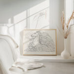 Paard in zee 1891 Leo Gestel 4 mockup