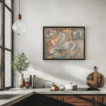 Paarden in landschap 1928 Leo Gestel 6 mockup