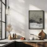 Pad door een landschap c. 1884 c. 1887 Willem Witsen 6 mockup