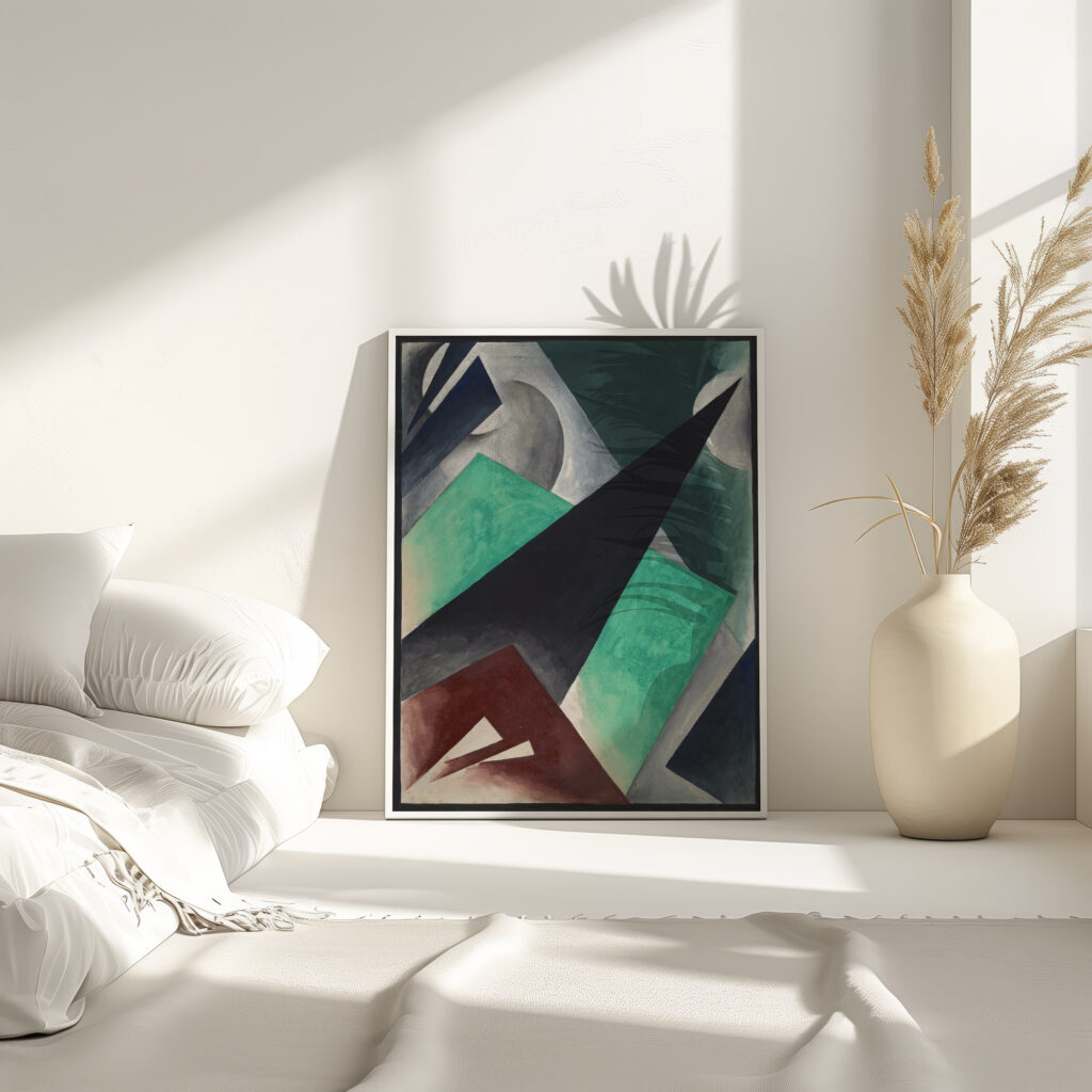 Painterly Architectonic 1918 Lyubov Popova 1 4 mockup Painterly Architectonic 1918 Lyubov Popova 1 4 mockup