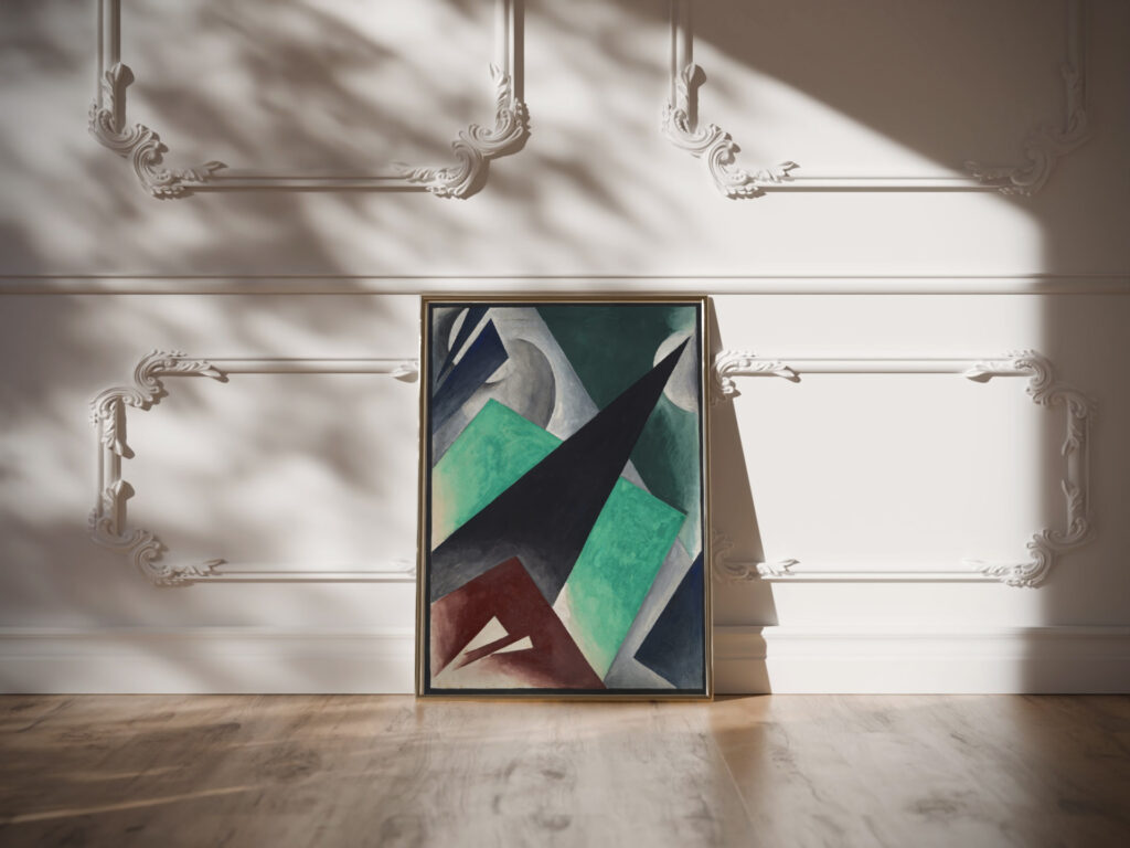 Painterly Architectonic 1918 Lyubov Popova 1 video mockup Painterly Architectonic 1918 Lyubov Popova 1 video mockup