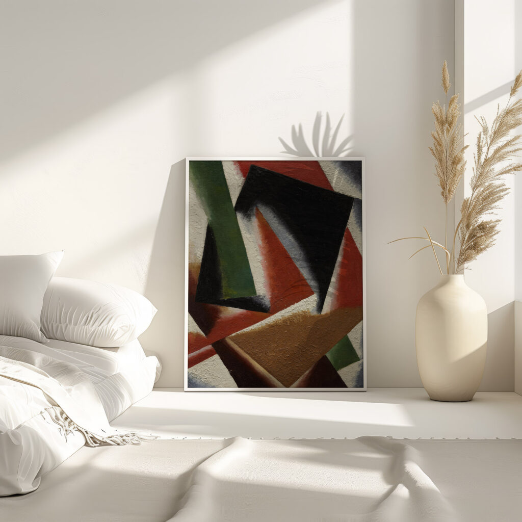 Painterly Architectonics 1918 Lyubov Popova 4 mockup