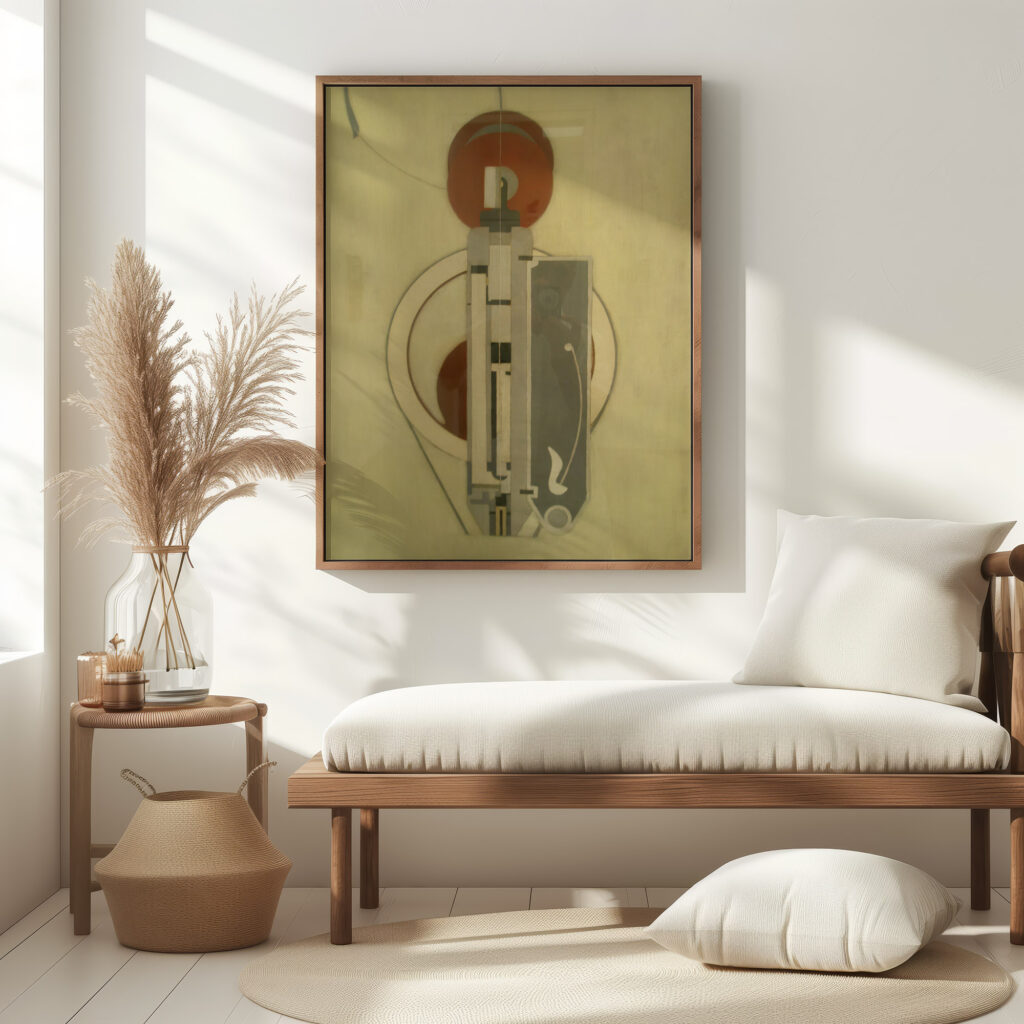 Painting VIII Mechanical Abstraction 1916 Morton Livingston Schamberg 5 mockup