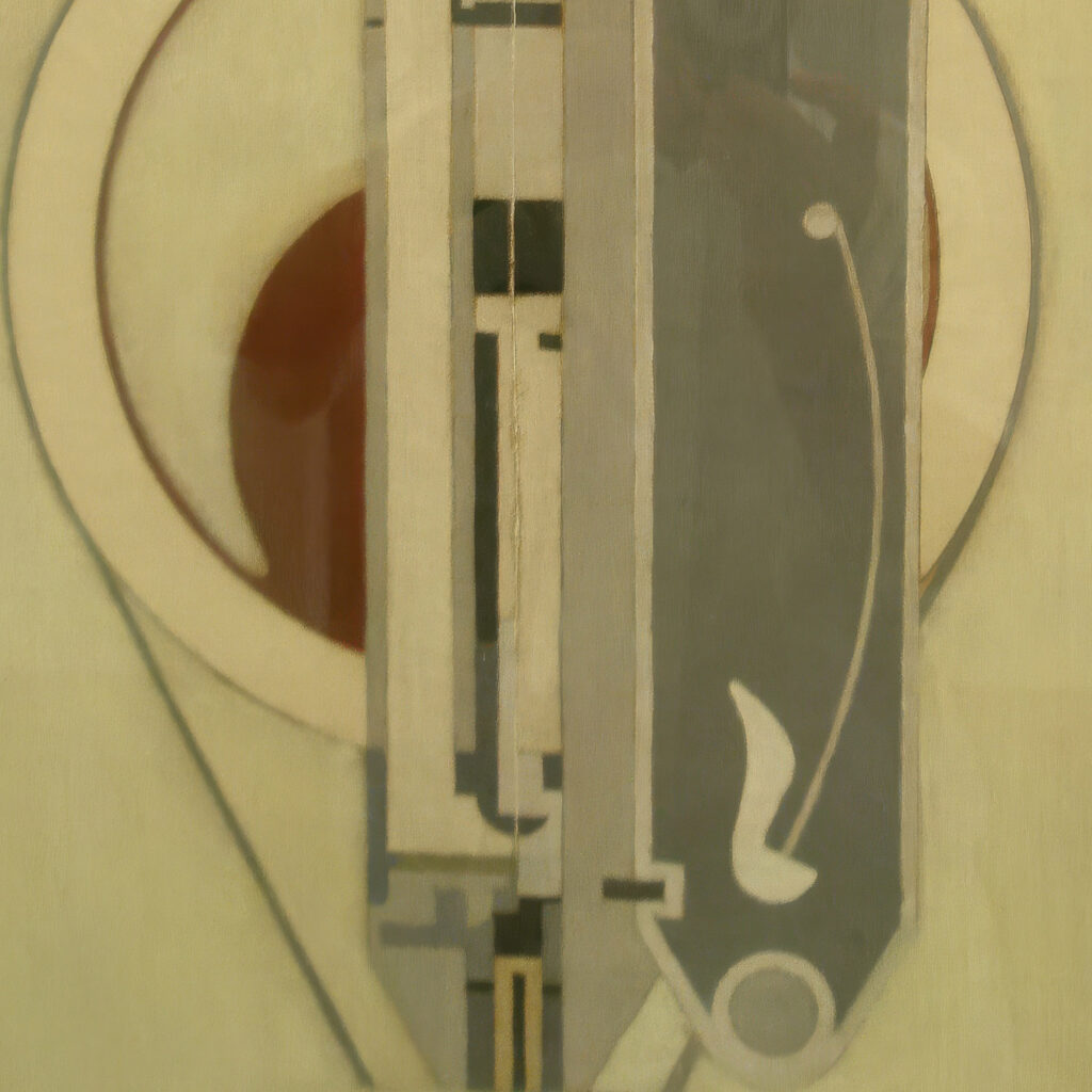 Painting VIII Mechanical Abstraction 1916 Morton Livingston Schamberg 8 mockup