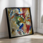 Painting with Green Center 1913 Wassily Kandinsky 4 mockup